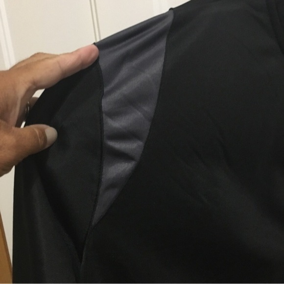 Mens size large AND1 black lightweight running jacket - Picture 3 of 7